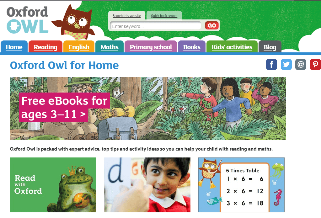 子供の英語多読は無料で読めるOxford OWLがオススメ！